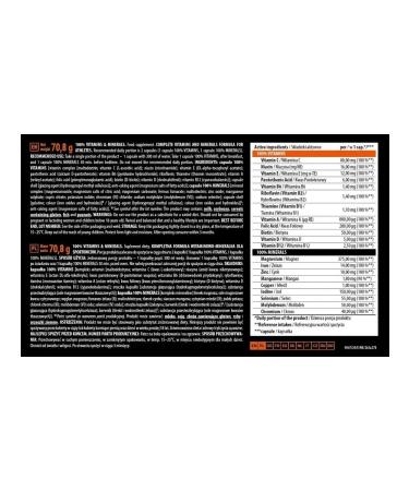 Sports TREC Vitamins 100% Vitamins & Minerals 60Caps - Buy Online on GoSupps.com