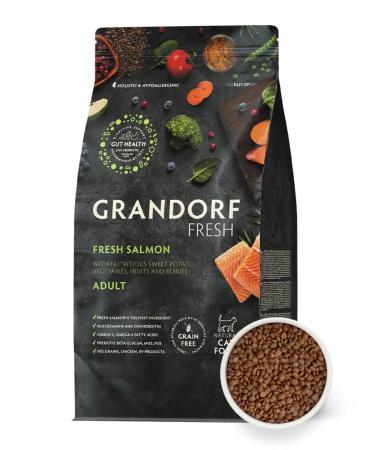 Grandorf fresh Adult dry food for cats salmon fillet with a battery of 2 kg - Buy Online on GoSupps.com