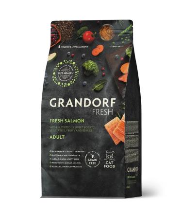 Grandorf fresh Adult dry food for cats salmon fillet with a battery of 2 kg - Buy Online on GoSupps.com
