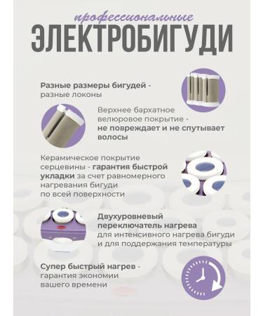 Bigudi for curls of thermogram for hair Electric Bigudi - Buy Online on GoSupps.com