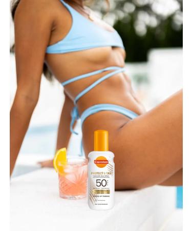 Carrots Sunscreen milk to strengthen tanning SPF 50 150ml - Buy Online on GoSupps.com