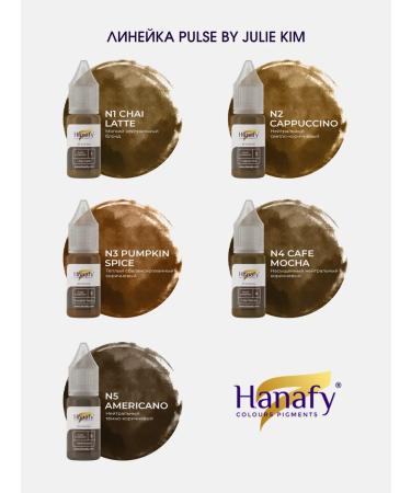 Hanafy Pigment for permanent and tattoo of eyebrows Hanafi - Buy Online on GoSupps.com