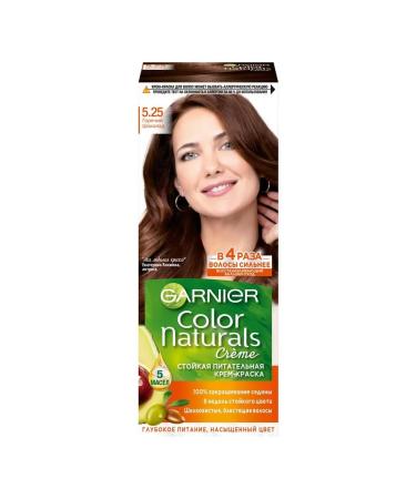 Garnier Hair Cream Color Naturals 5.25 Hot Chocolate with