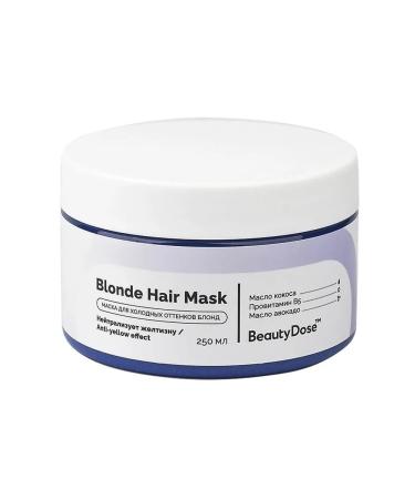 BeautyDose Mask restoring for cold shades Blond 250ml