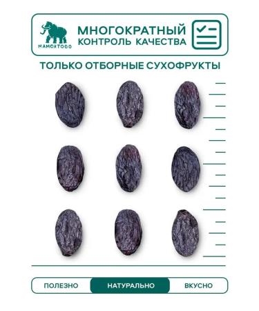 Mamontoff Raisins black 250g - Buy Online on GoSupps.com