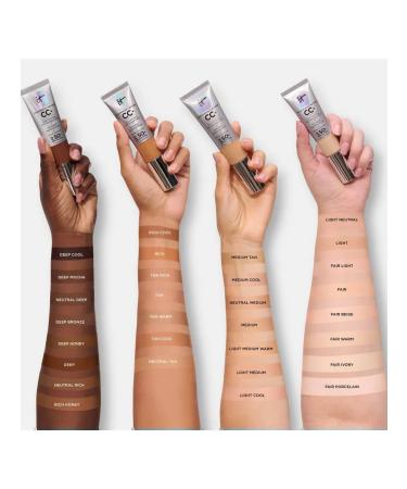 It Cosmetics CC+ Cream Coverance Foundation SPF 50+ (shade Fair Beige) - Buy Online on GoSupps.com