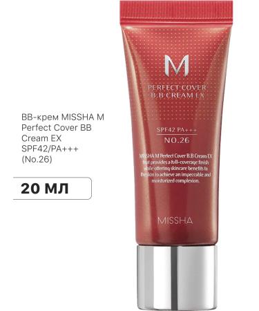 MISSHA BB core M Perfect Cover BB Cream EX SPF42 PA +++ No.26