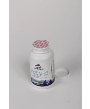 Nordic SunShine Omega -3 6 9 Flaxed 100 fish oil capsules - Buy Online on GoSupps.com