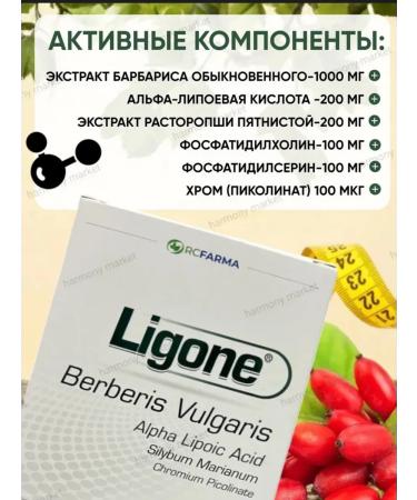 Rcfarma Ligone complex Berberin - Buy Online on GoSupps.com