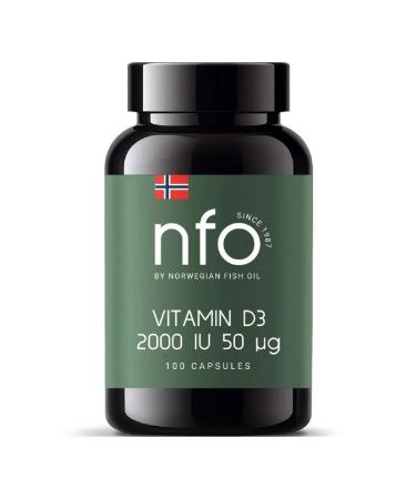 NFO Vitamin D3 100 capsules 3 pcs