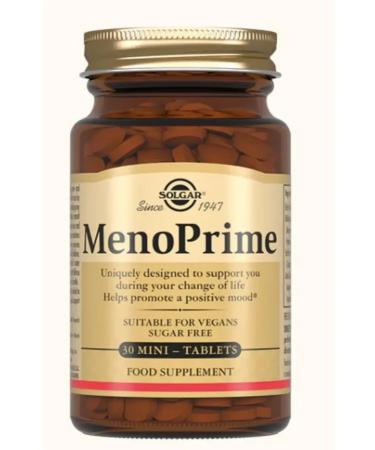 SOLGAR Meno Prime 30 tablets