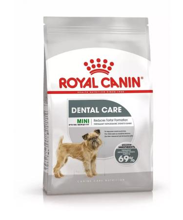 ROYAL CANIN Dry feed for small dogs mini dental car 1 kg - Buy Online on GoSupps.com