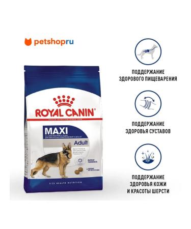 ROYAL CANIN Dry Maxi Adult food for large dogs from 15 months 3 kg