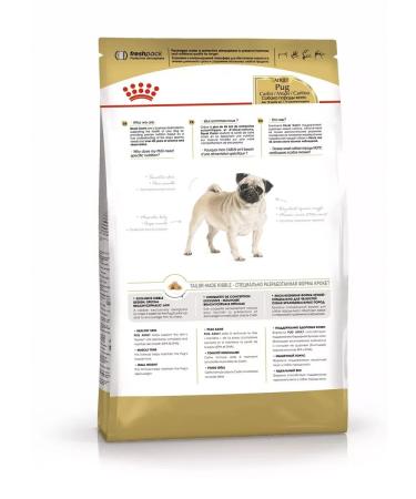 ROYAL CANIN Dry food pug adult for pugs from 10 months 1.5 kg - Buy Online on GoSupps.com