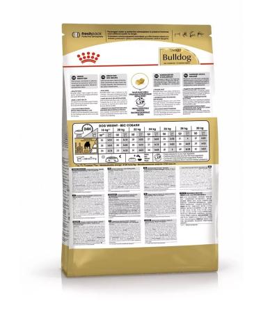 ROYAL CANIN Bulldog Adult for dogs of breed bulldog from 12 months 12 kg - Buy Online on GoSupps.com