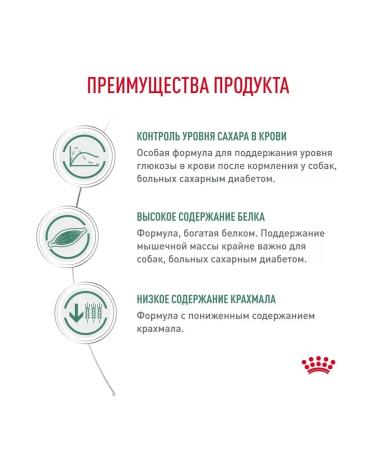 ROYAL CANIN Dry diabetic food for dogs with diabetes 12 kg - Buy Online on GoSupps.com