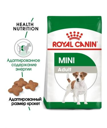 ROYAL CANIN Dry Mini Adult food for small dogs from 10 months 2 kg - Buy Online on GoSupps.com