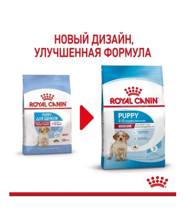 ROYAL CANIN Dry food Medium Puppy for medium breeds 3kg - Buy Online on GoSupps.com