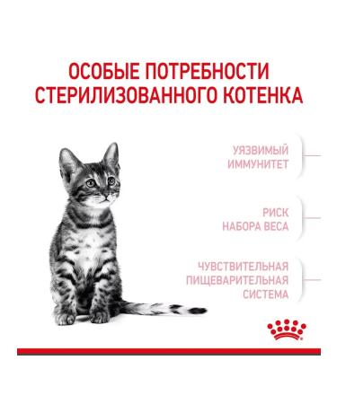 ROYAL CANIN Feed for sterilized kittens Kitten Sterilized 3.5 kg - Buy Online on GoSupps.com