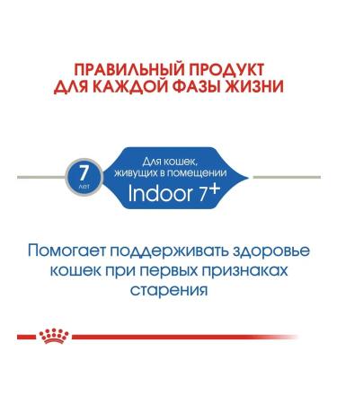 ROYAL CANIN Dry food for aging domestic cats Indoor 7+ 1.5 kg - Buy Online on GoSupps.com