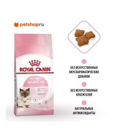 ROYAL CANIN Dry food for kittens and pregnant. Koshka Mother & Babycat 2kg