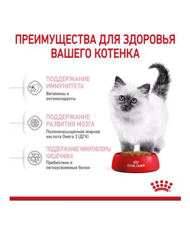 ROYAL CANIN Dry food for kittens from 4-12 months Kitten 10 kg - Buy Online on GoSupps.com