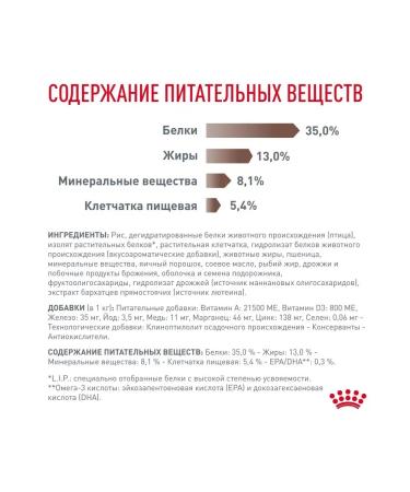 ROYAL CANIN Cat food GastroinTestinal Moderate Calorie 2 kg - Buy Online on GoSupps.com