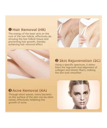 Professional laser epilator 3v1 powerful 15-20 j - Buy Online on GoSupps.com