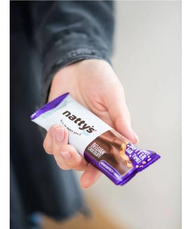 Nattys Chocolate Baton & Go Crispy with peanut paste to - Buy Online on GoSupps.com