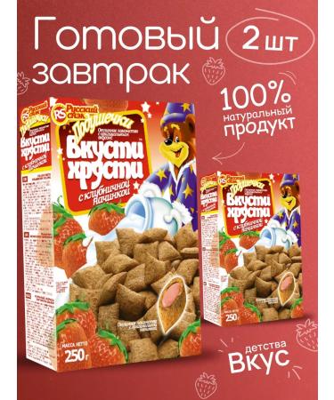 KROSBY Dry Breakfast for children Pill Strawberry 2*250g
