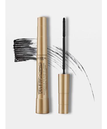 L'OREAL PARIS Set: Lengthening Mascara Telescopic Black + Infaillible Eyebrow Gel Transparent - Buy Online on GoSupps.com