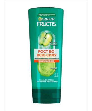 Garnier FRUCTIS Women's Strengthening Hair Set: Shampoo 700 ml + Conditioner 387 ml - Buy Online on GoSupps.com