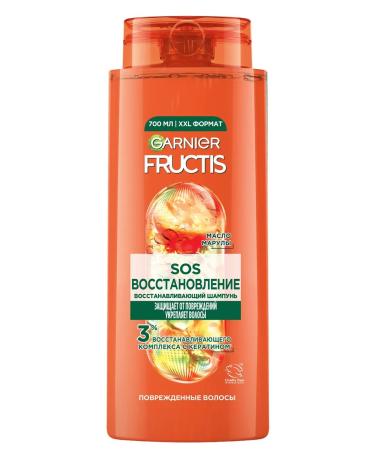 Garnier Fructis shampoo and hair balm with keratin - Buy Online on GoSupps.com