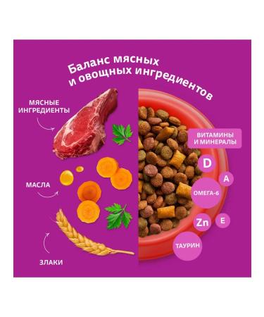 WHISKAS Dry food delicious cushions with beef for sterile - Buy Online on GoSupps.com