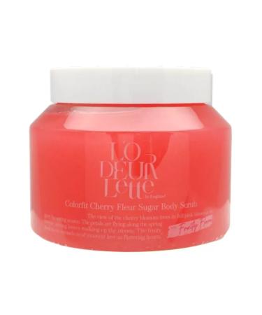 Sugar body scrub with the aroma of the cherry flower 500 g 1pc