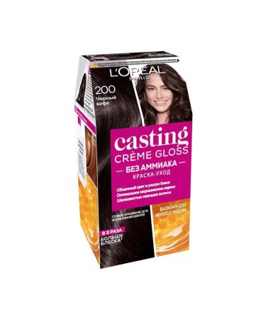 L'OREAL PARIS Hair dye persistent Casting 200 black coffee 180 ml