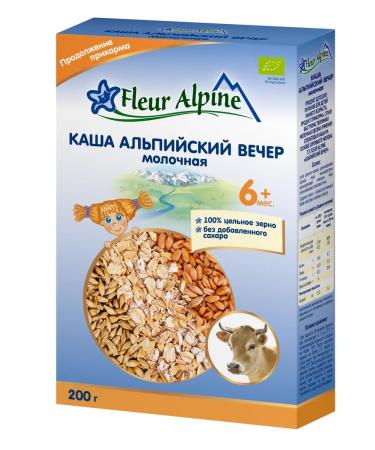 Fleur Alpine Porridge multi -haired alpine evening Milk