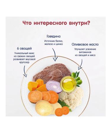 Fleur Alpine Puree vegetables with beef and whole cereals with 8 m - Buy Online on GoSupps.com