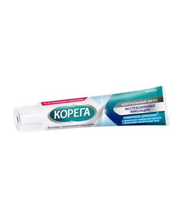 Korega Cream for fixing dentures neutral 70g 4pcs - Buy Online on GoSupps.com
