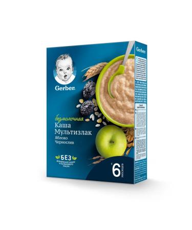 Gerber Porridge Multislack Sinless with apple and prunes - Buy Online on GoSupps.com