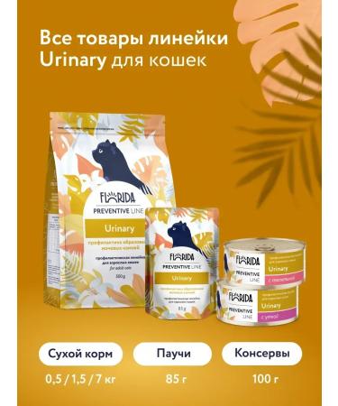 Florida Urinary canned cats with veal 100g - Buy Online on GoSupps.com