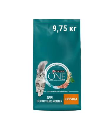 PURINA ONE Dry food for adult cats Adult with chicken and c