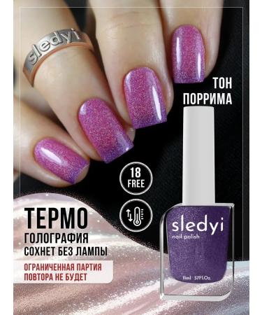 traces Holographic thermallact for nails