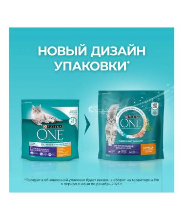 PURINA ONE Dry food for adult cats Sterilized with chicken - Buy Online on GoSupps.com