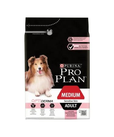 Purina Pro Plan Dry food for dogs with sensitive skin with salmon 3 kg - Buy Online on GoSupps.com