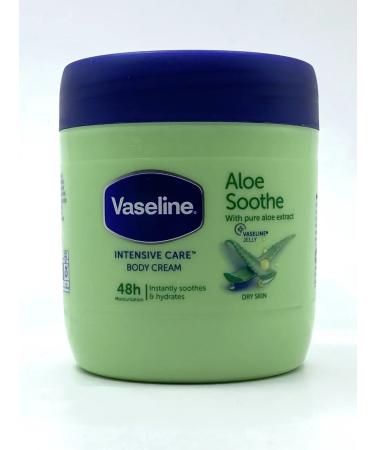 Vaseline Body cream Intensively care with aloe 400 ml - Buy Online on GoSupps.com