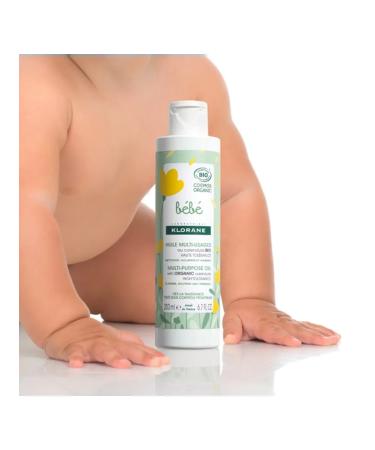 KLORANE BEBE Organic multifunctional oil 200 ml - Buy Online on GoSupps.com