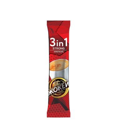 Jockey Strong coffee 3 in 1 12 g x 50 pcs - Buy Online on GoSupps.com