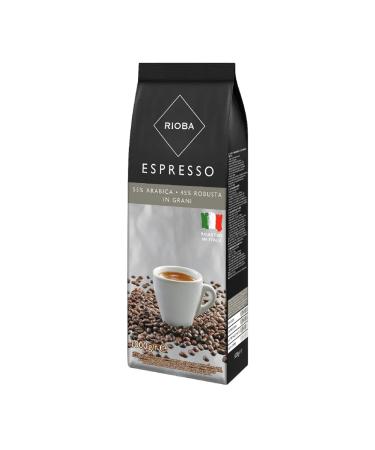 RIOBA Espresso Silver coffee in grains 1 kg - Buy Online on GoSupps.com