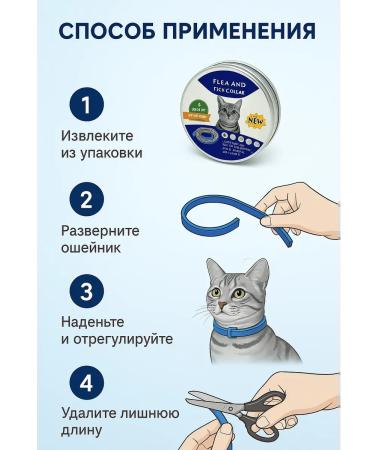 Poli Collar for cats of small breeds - Buy Online on GoSupps.com